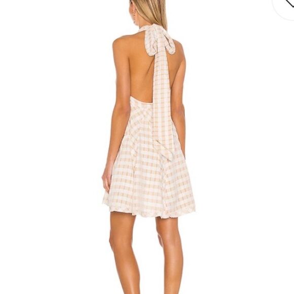 NWT Free People Do The Twist Mini Dress Tea combo Seersucker - Picture 3 of 10